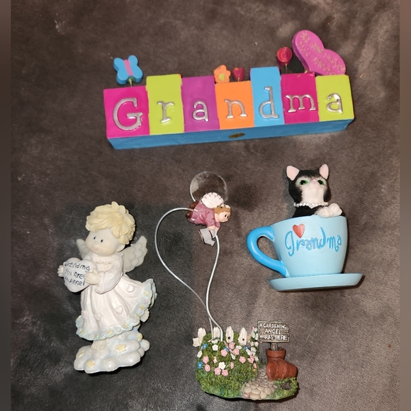 Figurines Gifts Lot Grandmothers Grandmas Home Table Shelf Decor - Picture 6 of 6